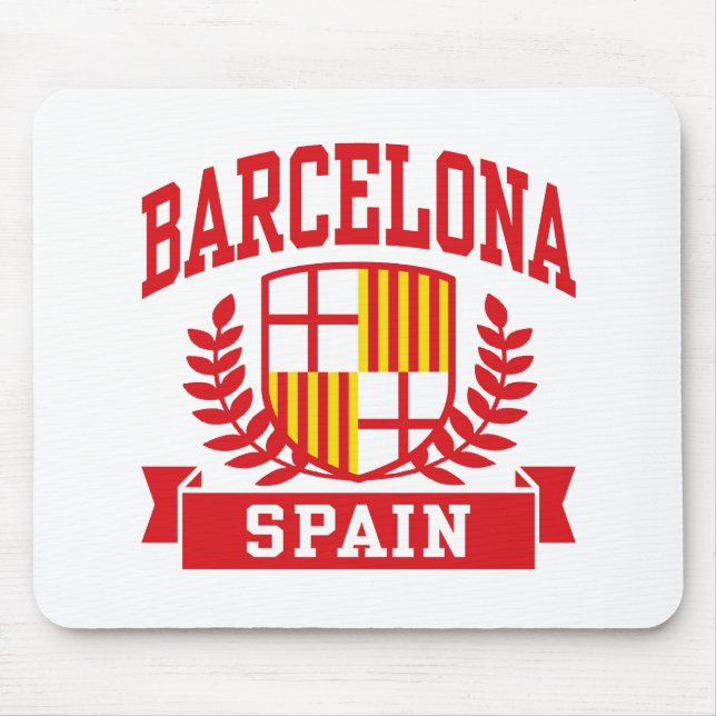 Barcelona Mouse Mat (Front)