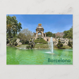 Barcelona – Parc de la Ciutadella Postcard