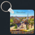 Barcelona, Park Guell Key Ring<br><div class="desc">Park Guell in Barcelona</div>