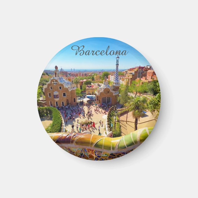 Barcelona, Park Guell Magnet (Front)