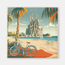 Barcelona, Park Guell, Sagrada Familia, Souvenir
