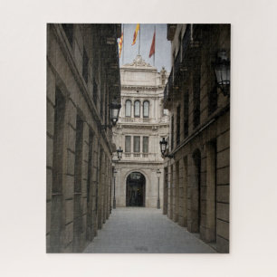 Barcelona Passage — Minimal Light Jigsaw Puzzle