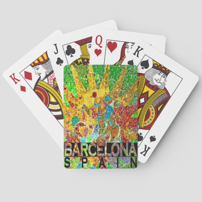 Barcelona Playing Cards (Back)