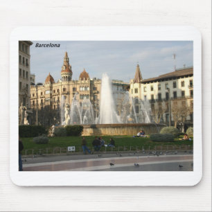 Barcelona--Plaza--Catalunya--[kan.k].JPG Mouse Mat