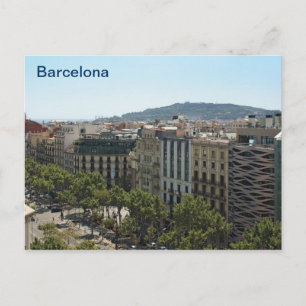 Barcelona Postcard