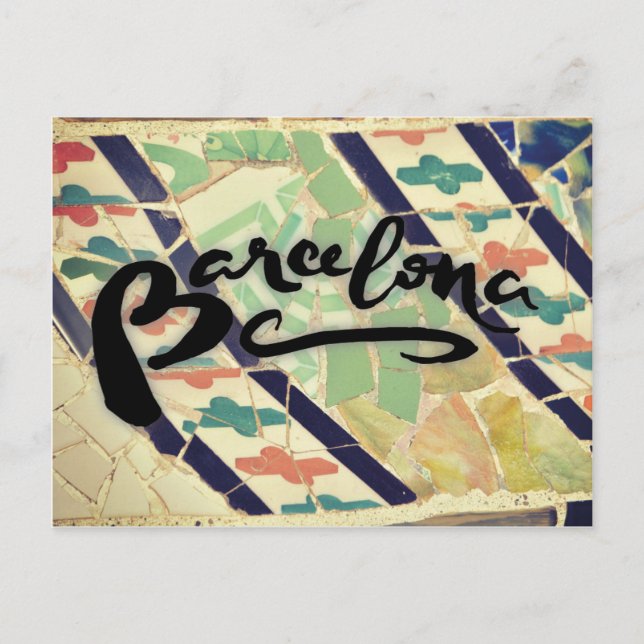 Barcelona postcard (Front)