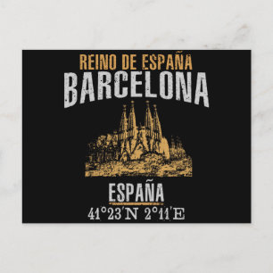 Barcelona Postcard