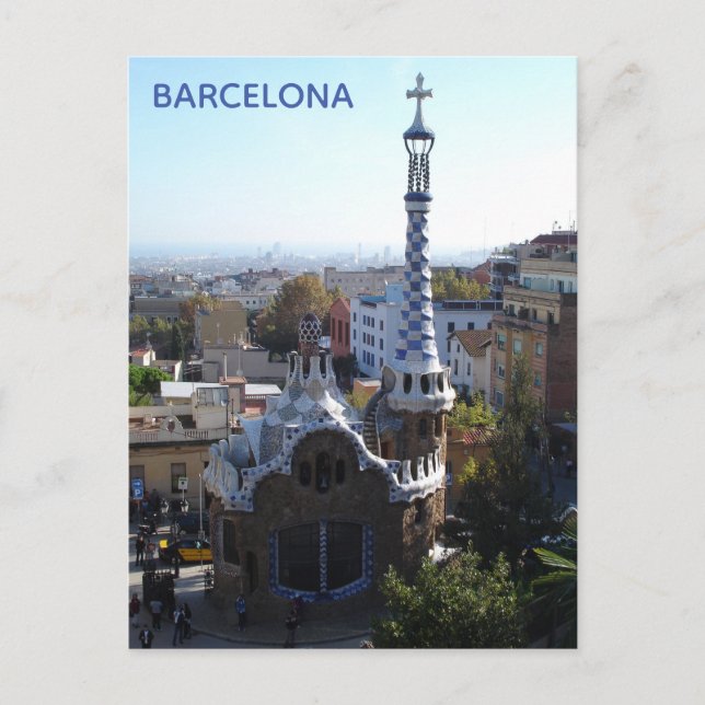 Barcelona Postcard (Front)