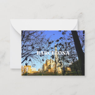Barcelona Postcard