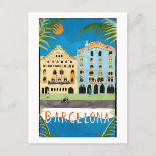 Barcelona Postcard