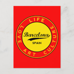 Barcelona Postcard
