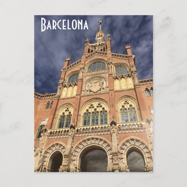 Barcelona Postcard (Front)