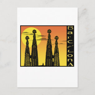Barcelona Postcard