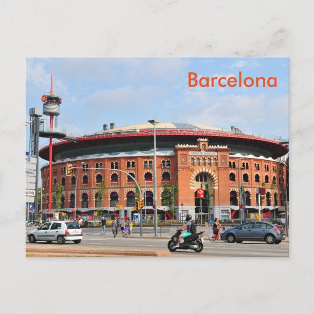 Barcelona Postcard (Front)