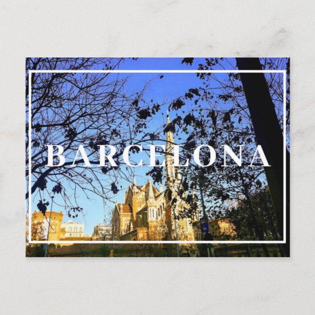 Barcelona Postcard (Front)