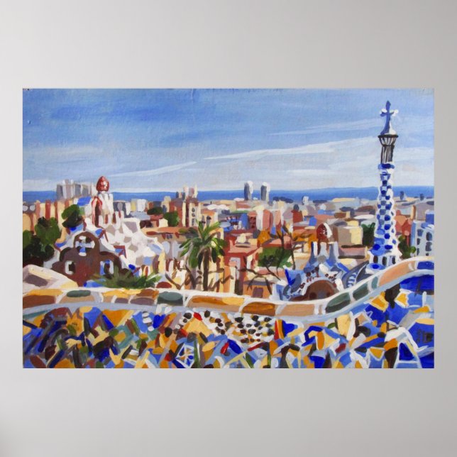 Barcelona Poster (Front)