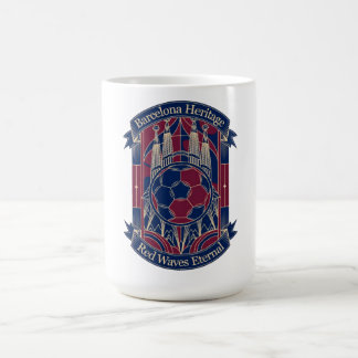 Barcelona Red Horizon, Camp Nou Legacy Gift Coffee Mug