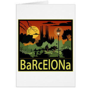 Barcelona Sagarada Familia Card