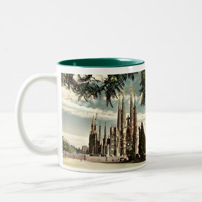 Barcelona Souvenir Mug (Left)