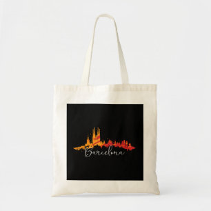 Barcelona Souvenir Spanish Vacation T Shirt Gift  Tote Bag
