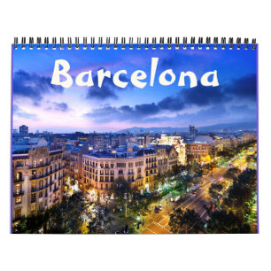 Barcelona - Spain - Calendar