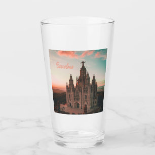 Barcelona Spain Church Glass