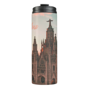 Barcelona Spain Church Thermal Tumbler