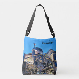 Barcelona, Spain  Crossbody Tote Bag