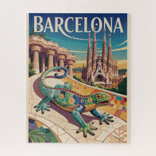 Barcelona Spain Jigsaw Puzzle