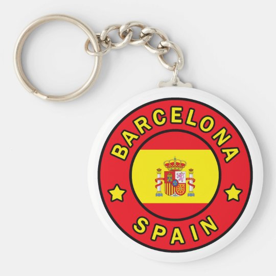 barcelona keychain