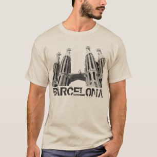 Barcelona Spain La Sagrada Familia T-Shirt