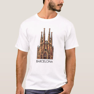 Barcelona Spain La Sagrada Familia T-Shirt