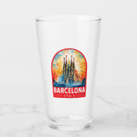 Barcelona Spain La Sagrada Familia Travel Art