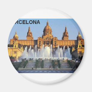 Barcelona Spain Magnet