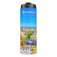 Barcelona, Spain - Park Guell Gaudi Mosaic