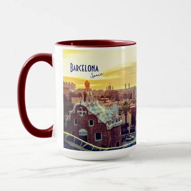 Barcelona, Spain - Park Guell Mug (Left)