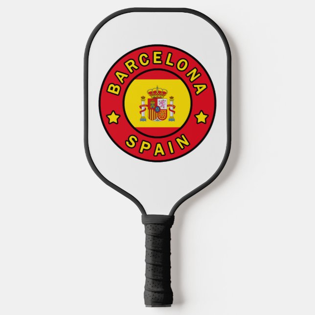 Barcelona Spain Pickleball Paddle (Front)