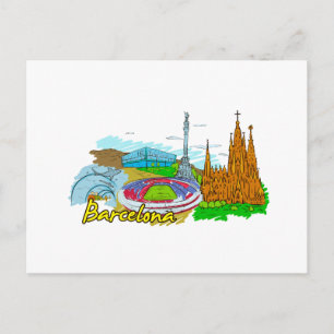 Barcelona - Spain Postcard