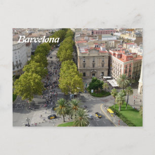 Barcelona, Spain Postcard