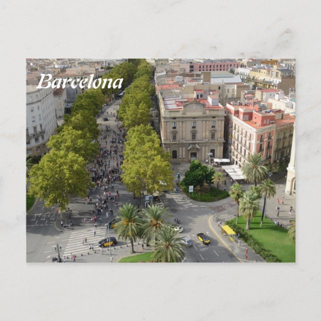 Barcelona, Spain Postcard (Front)