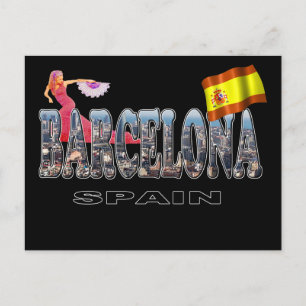 Barcelona Spain Postcard