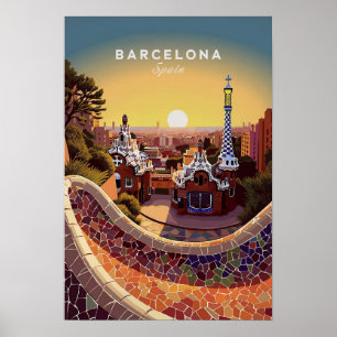 Barcelona Spain Poster