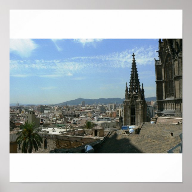 Barcelona, Spain Poster (Front)