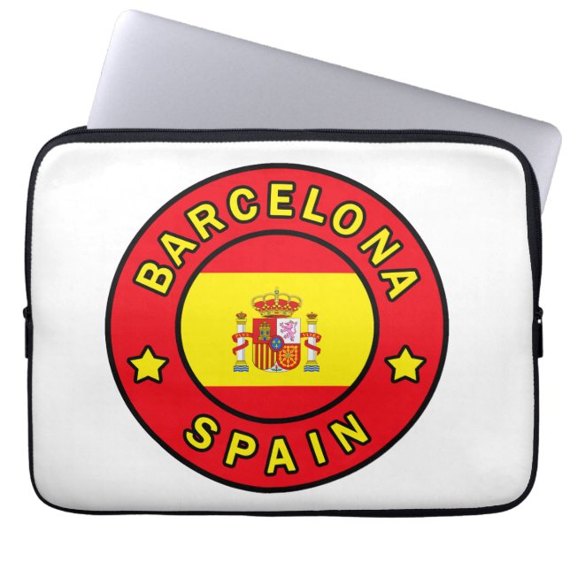 Barcelona Spain sleeve (Front)