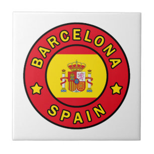 Barcelona Spain Tile