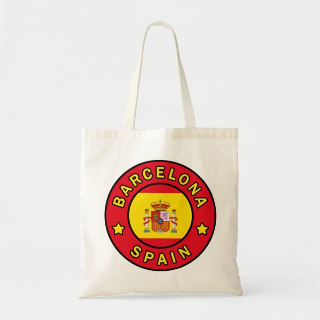 Barcelona Spain Tote Bag (Front)