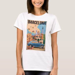Barcelona Spain vintage T-Shirt