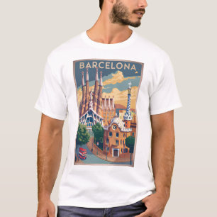 Barcelona Spain vintage T-Shirt