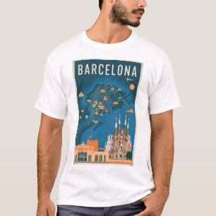 Barcelona Spain vintage T-Shirt