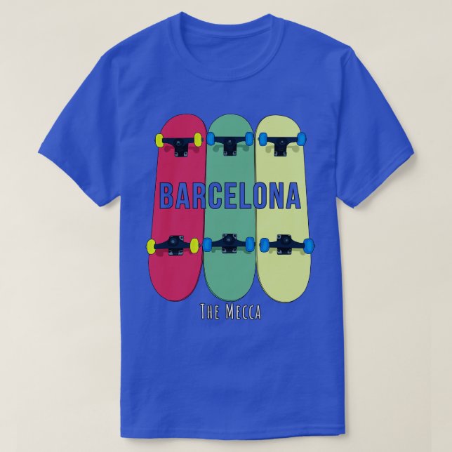 Barcelona The Mecca T-Shirt (Design Front)